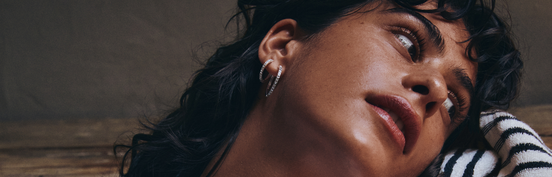 Crystal Hoops