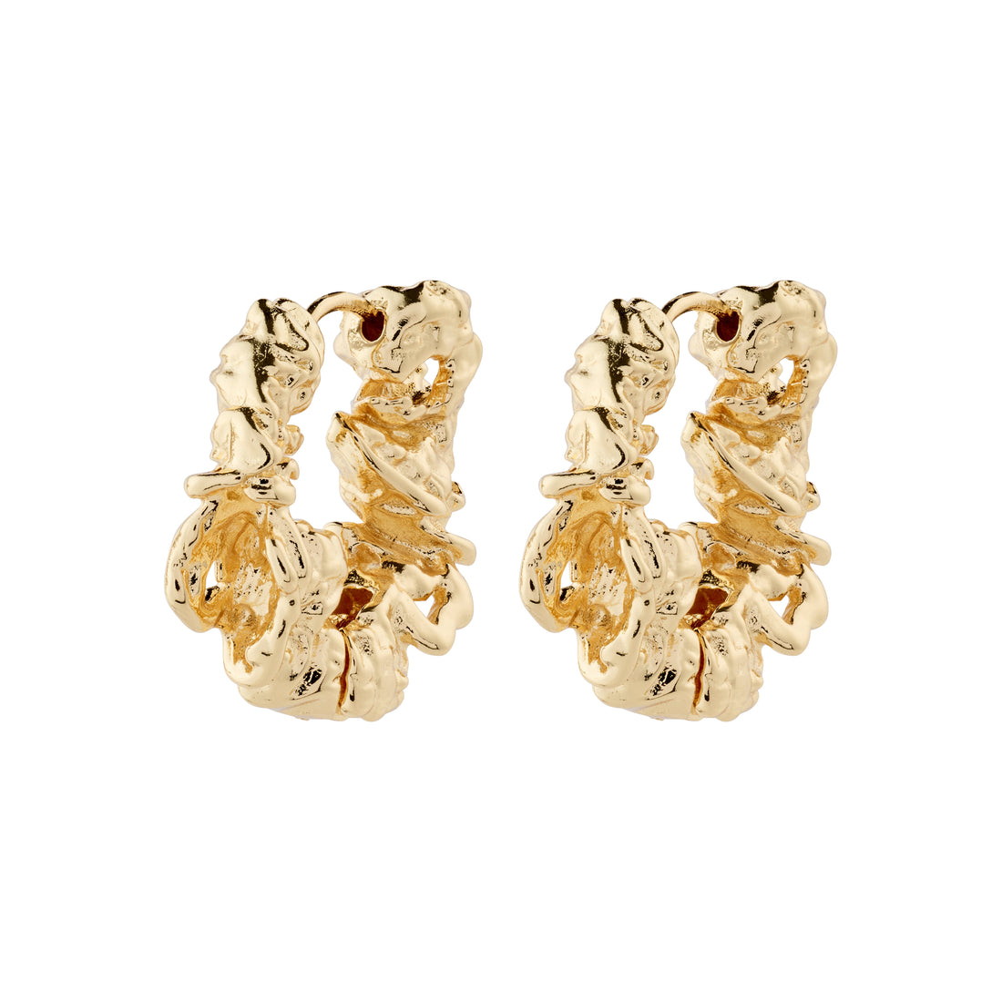 PILGRIM ACT recycled hoop earrings