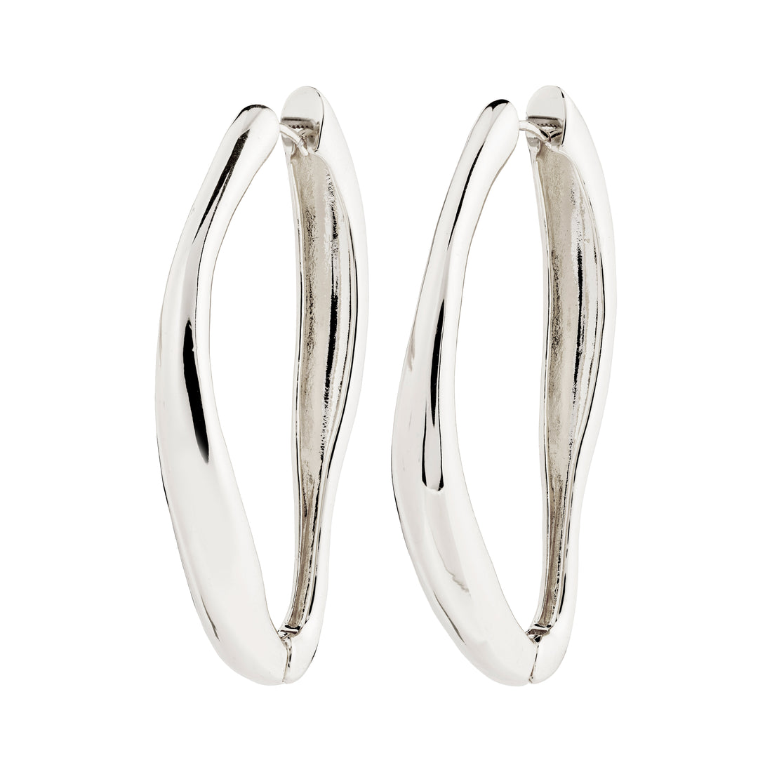 PILGRIM DUNE recycled hoop earrings
