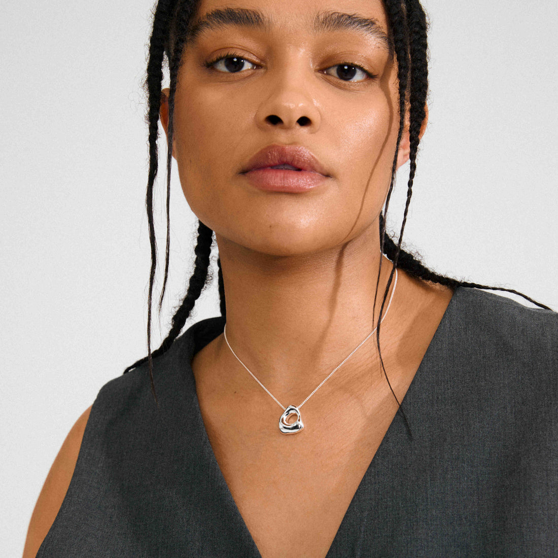 FREE COLLIER PENDENTIF AJOURÉ RECYCLÉ