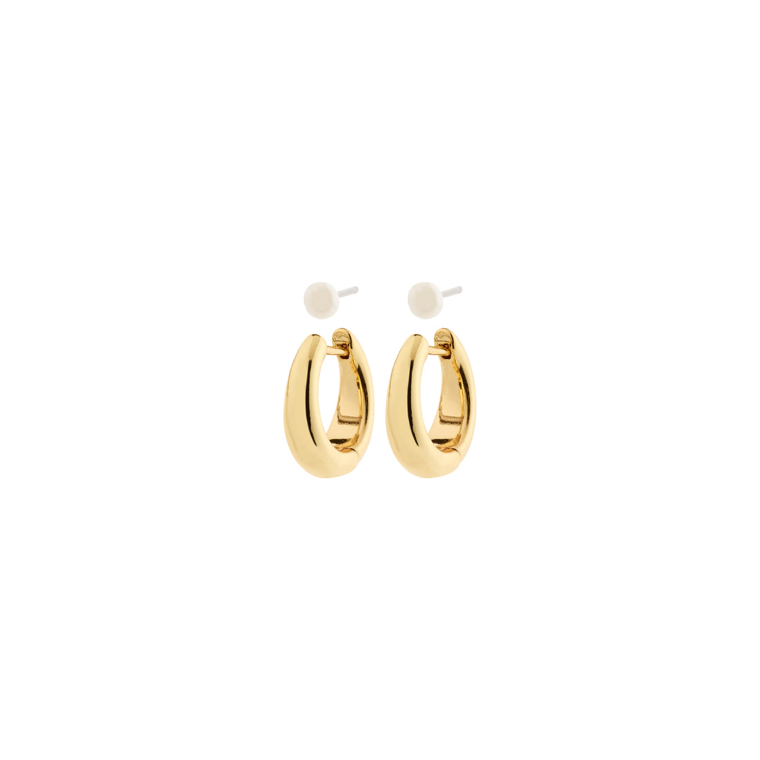 PILGRIM STARLIGHT earrings 2-in-1 set