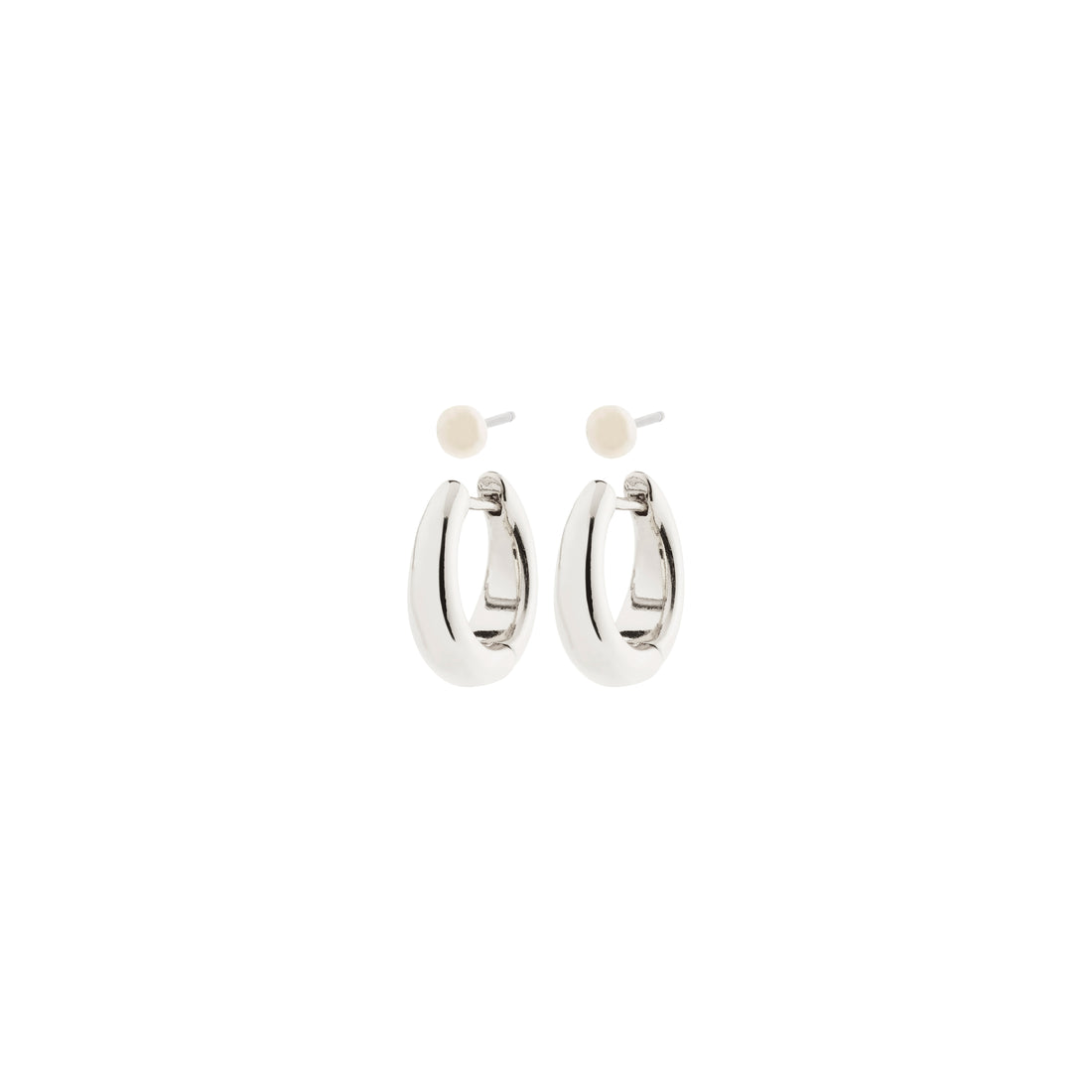 PILGRIM STARLIGHT earrings 2-in-1 set