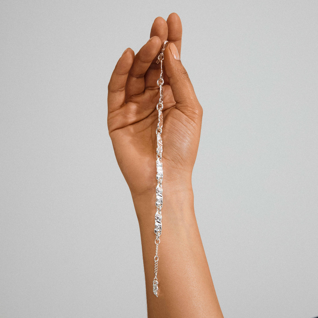INSTANT recycled textured bracelet