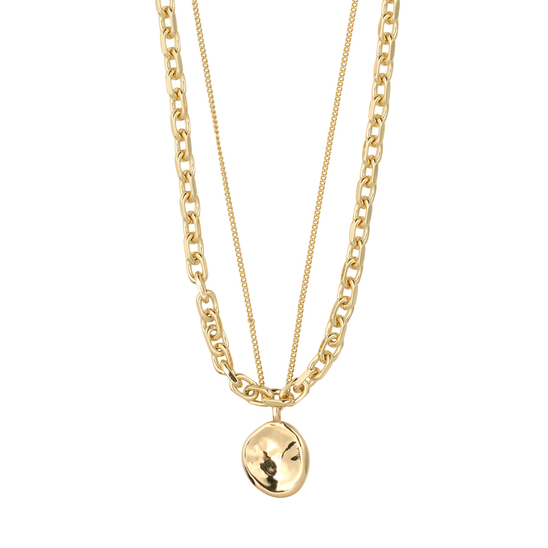 PILGRIM SPARKLE necklace 2-in-1 set