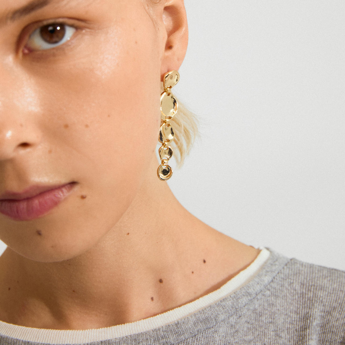 SPARKLE boucles d’oreilles longues recyclées