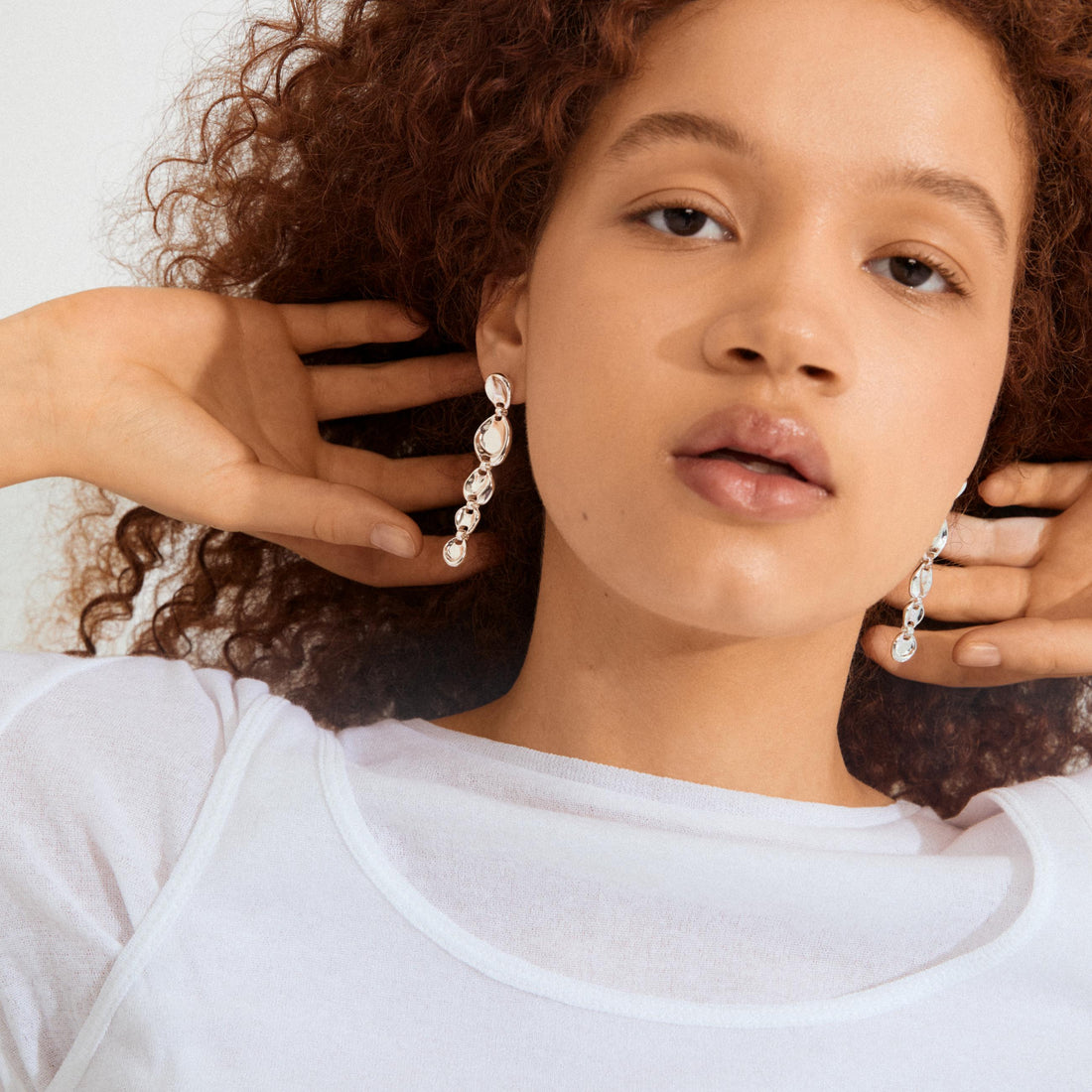 SPARKLE boucles d’oreilles longues recyclées