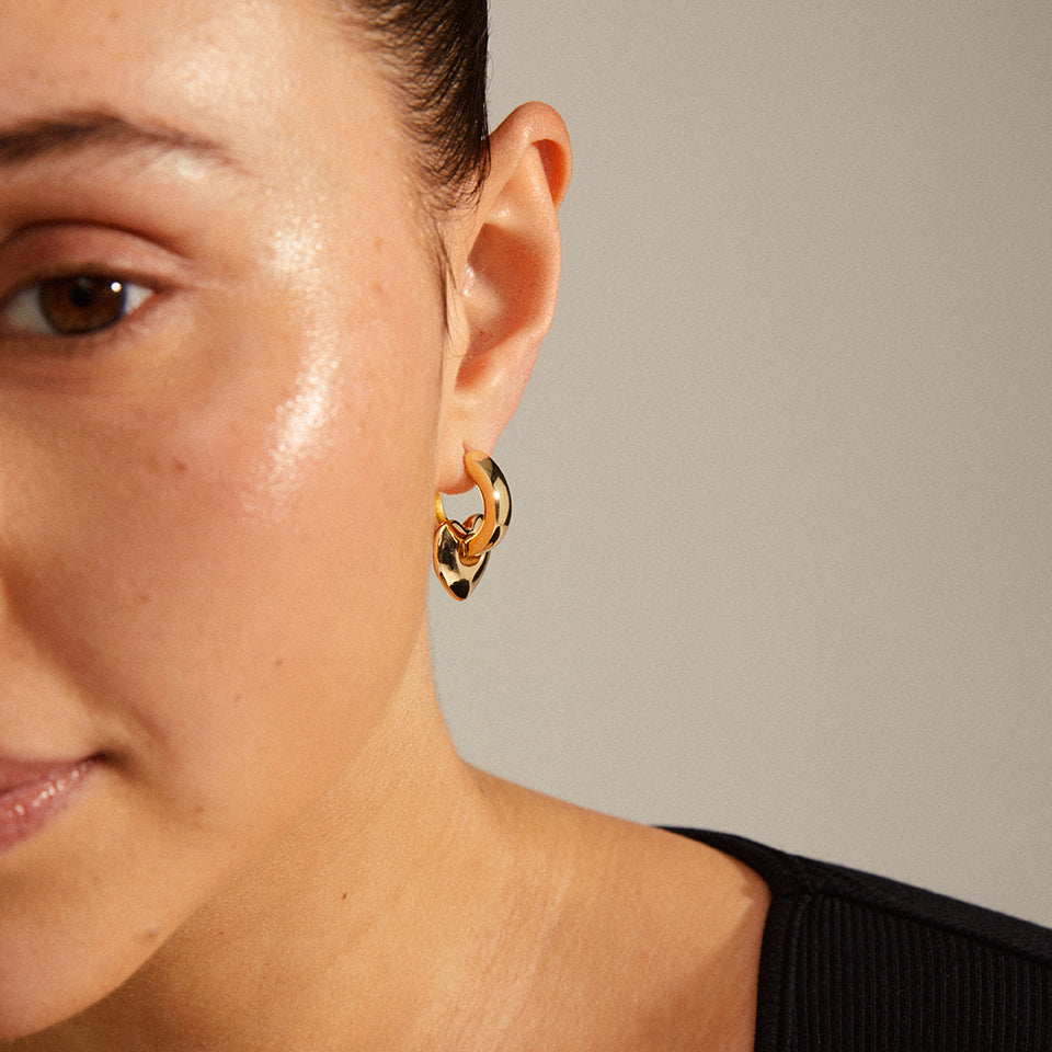 WAVE Recycled Chunky Hoops