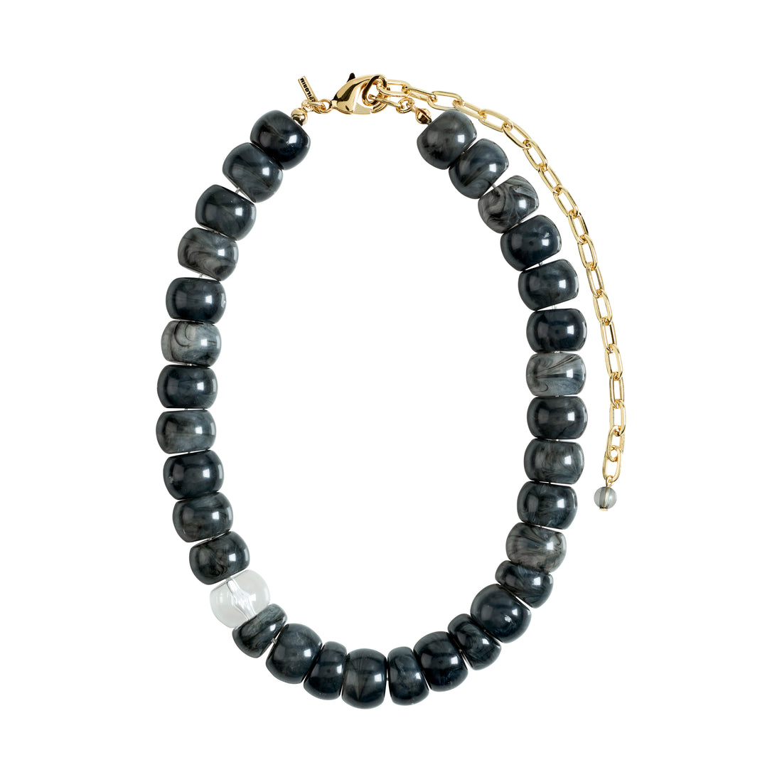 PILGRIM ECLIPSE necklace grey