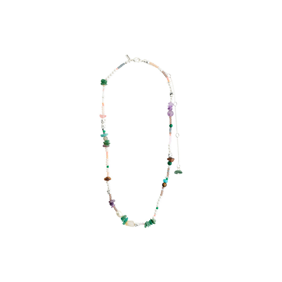 FORCE Collier Perles d'eau douce et Pierres