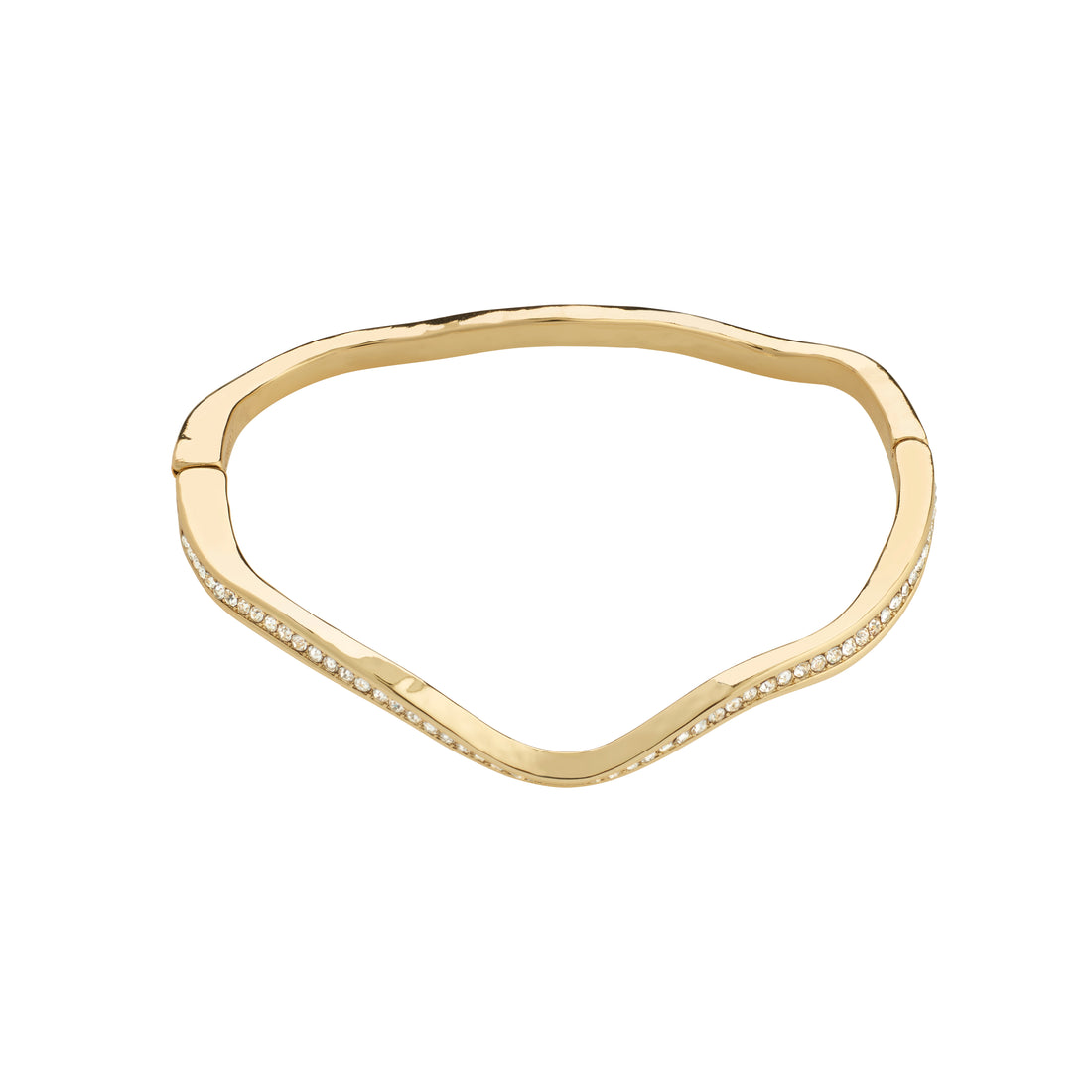 PILGRIM TRUE recycled wavy bangle