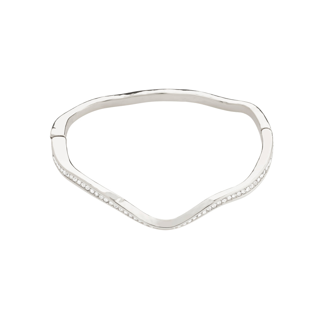 PILGRIM TRUE recycled wavy bangle