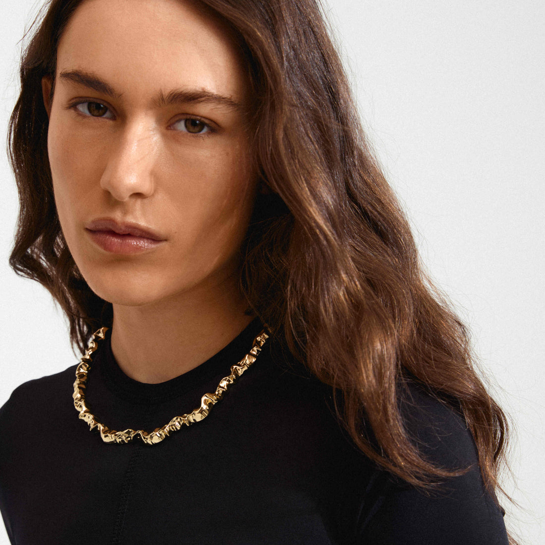 SUNSET Recycled Chunky Choker Necklace