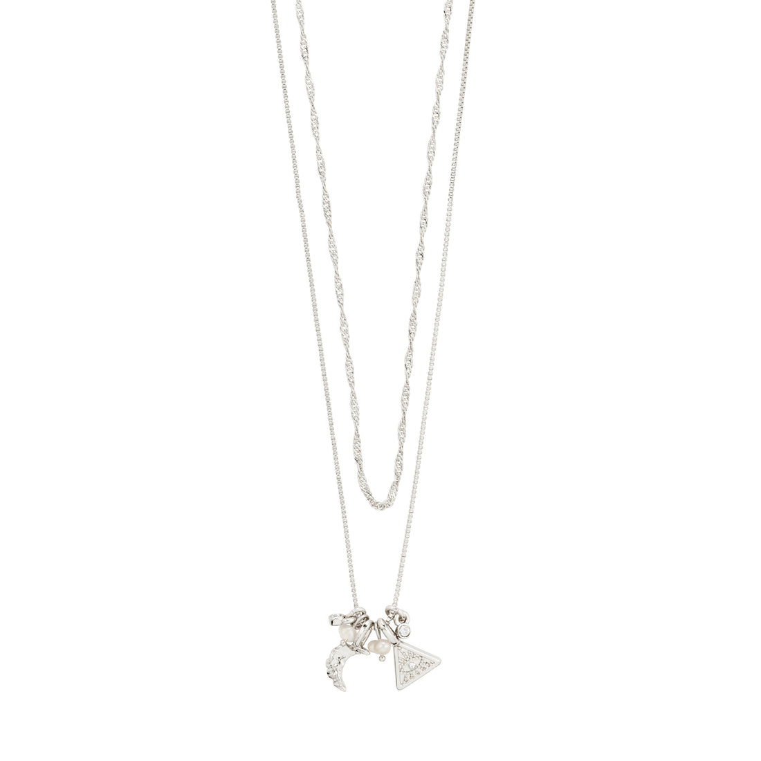 PILGRIM BETWEEN necklace 2-in-1