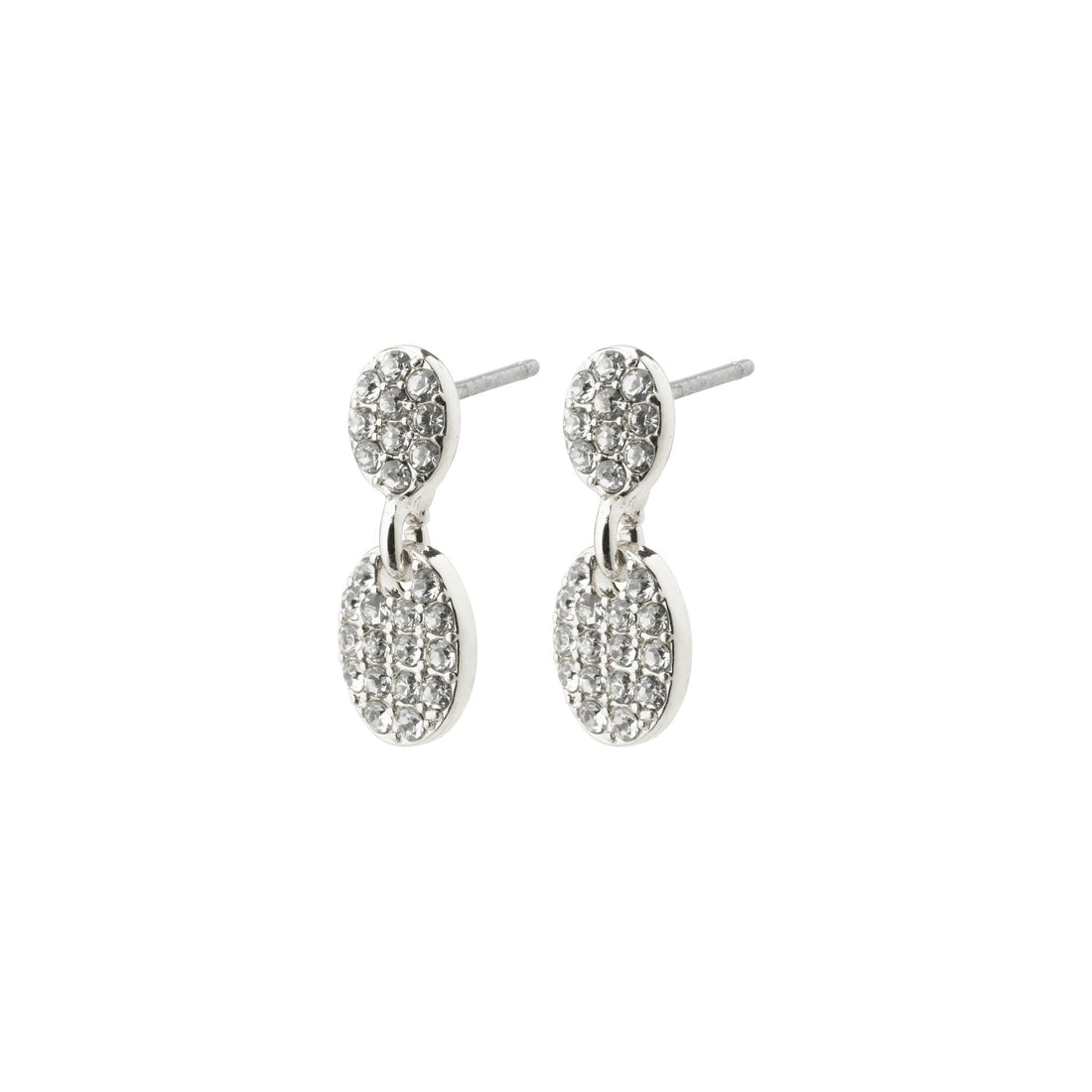 BEAT Boucles d'oreilles recyclées avec cristaux