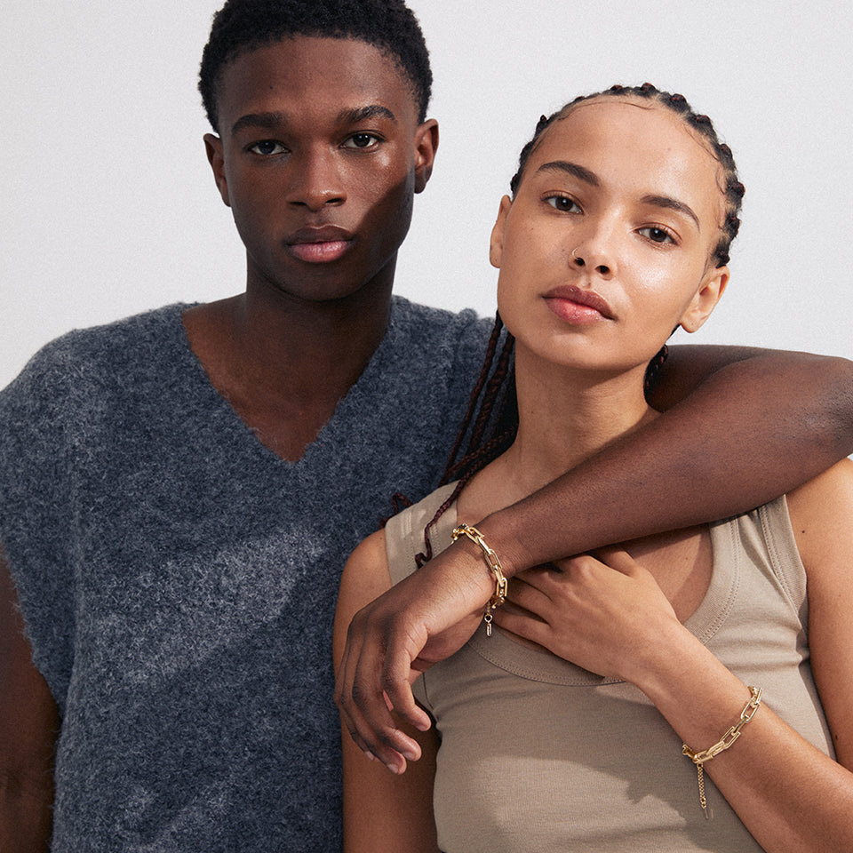 STAY Recycled U Chain Bracelet