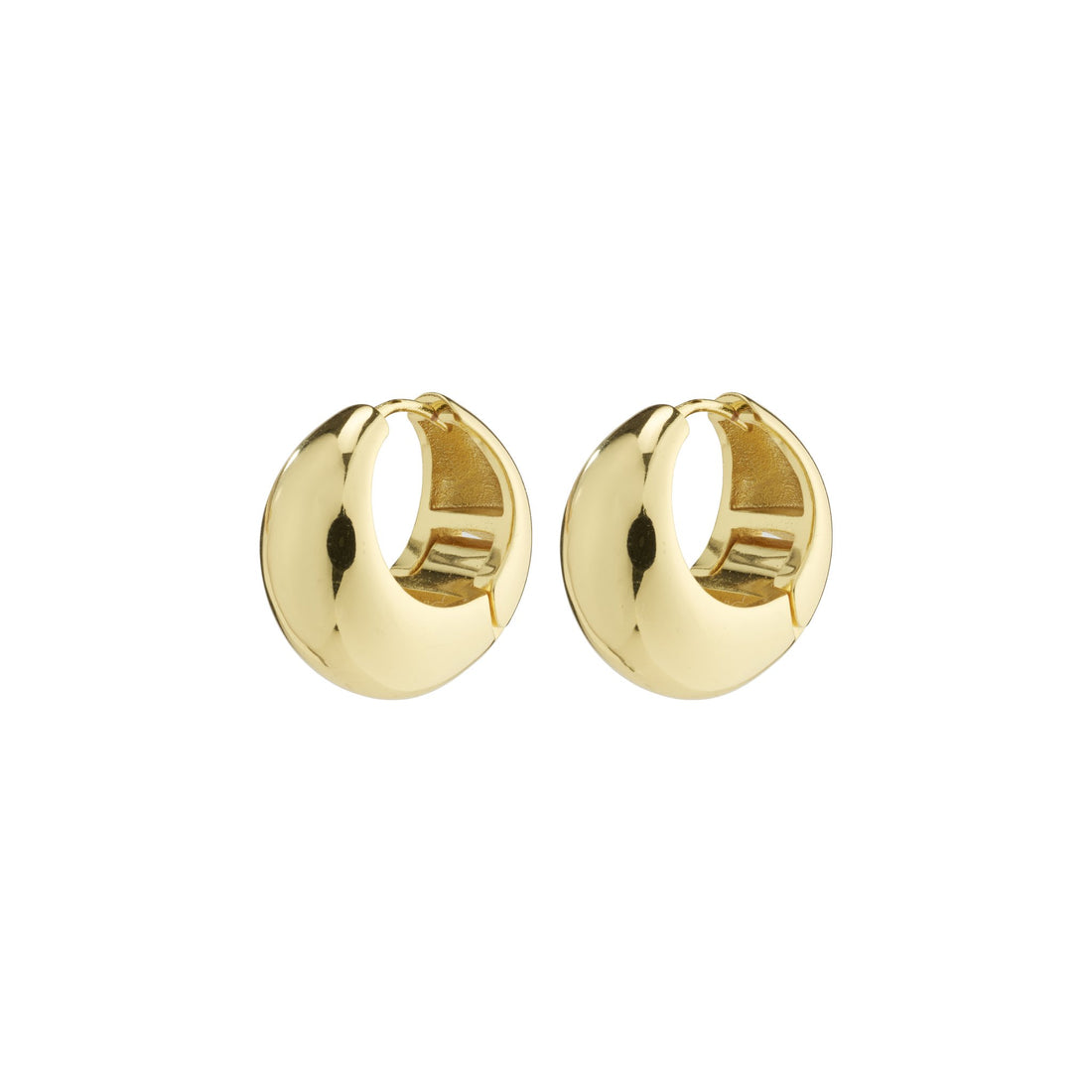 AMBER Recycled Chunky Hoops - PILGRIM