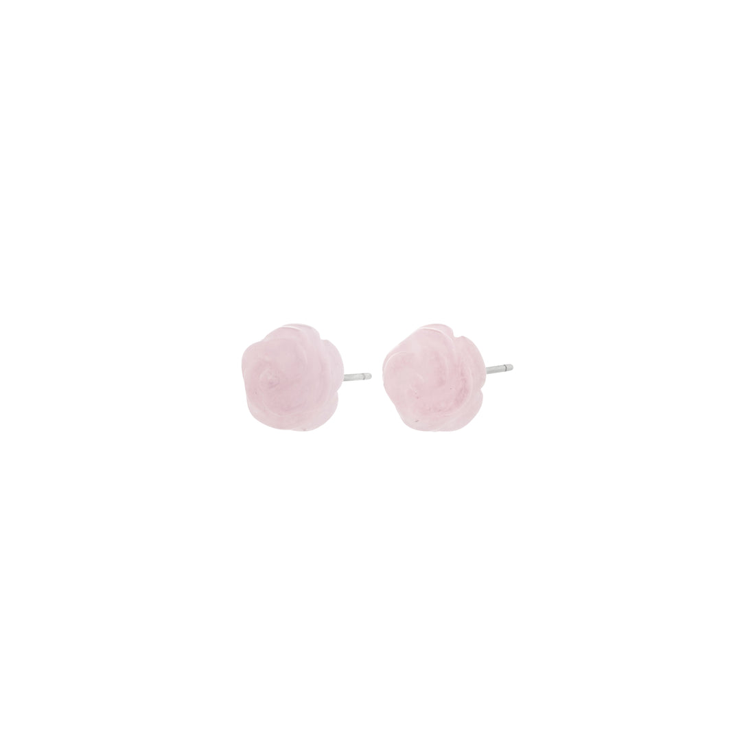 PILGRIM ADEM rosequartz earrings