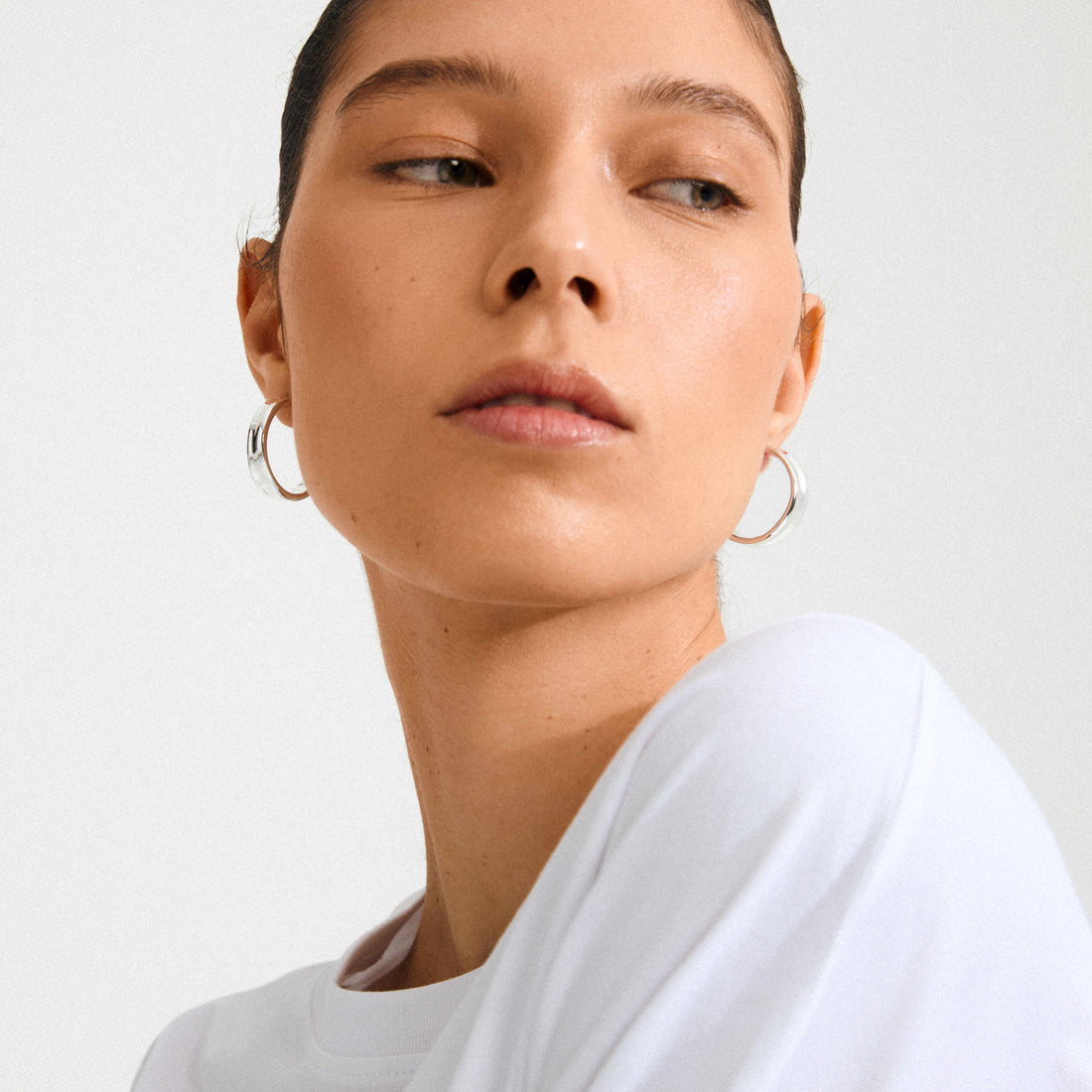 KAYDEN recycled hoop earrings