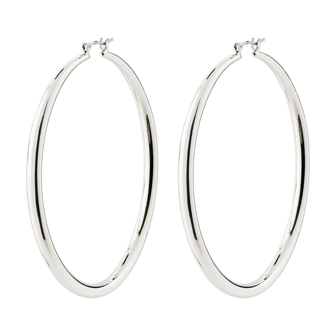 PILGRIM PRIYA recycled large hoop earrings