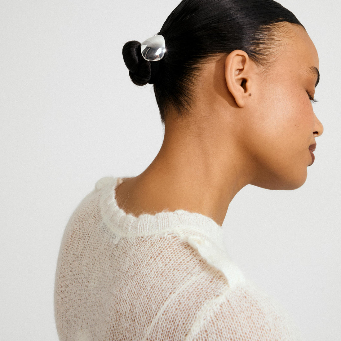AMARIS élastique à cheveux dôme recyclé