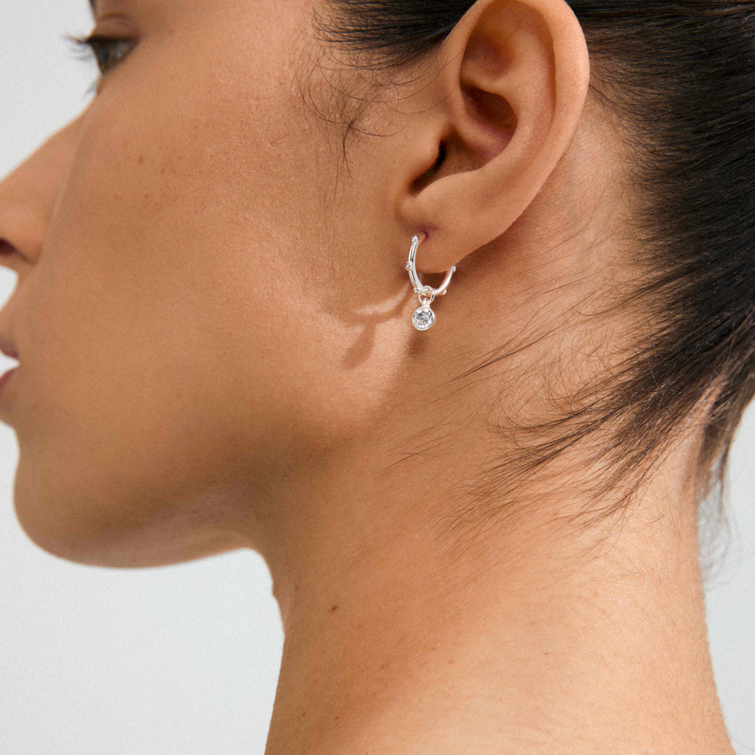 SUNNY boucle d’oreille unique cristaux recyclées