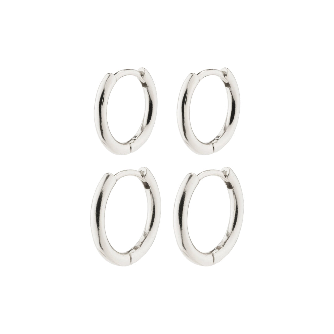 LEAF Hoop Earrings Set