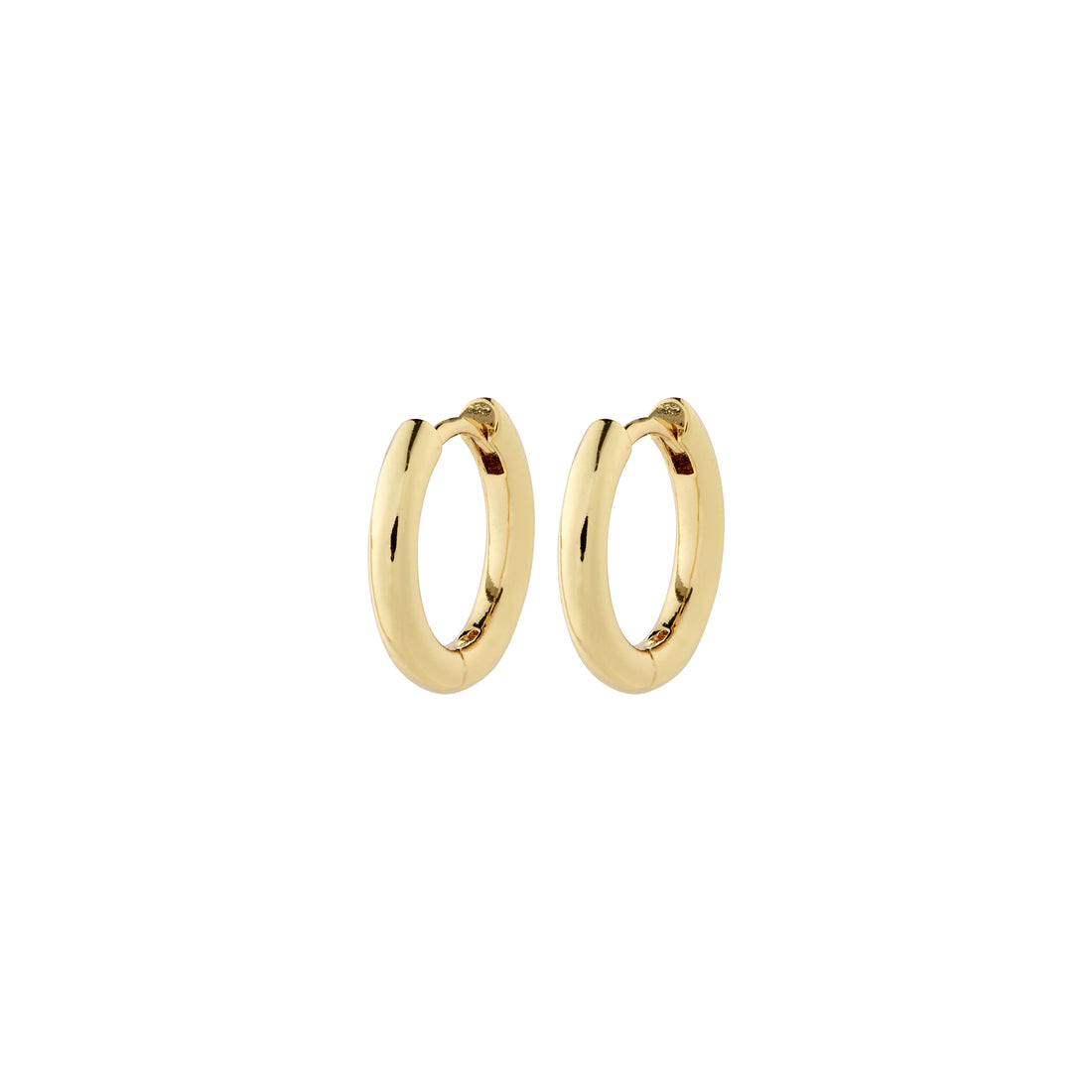 PILGRIM CHARM recycled small hoop earrings