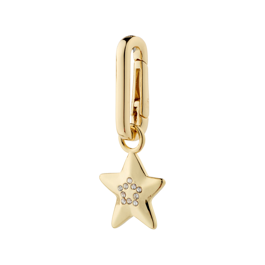 PILGRIM CHARM recycled star pendant