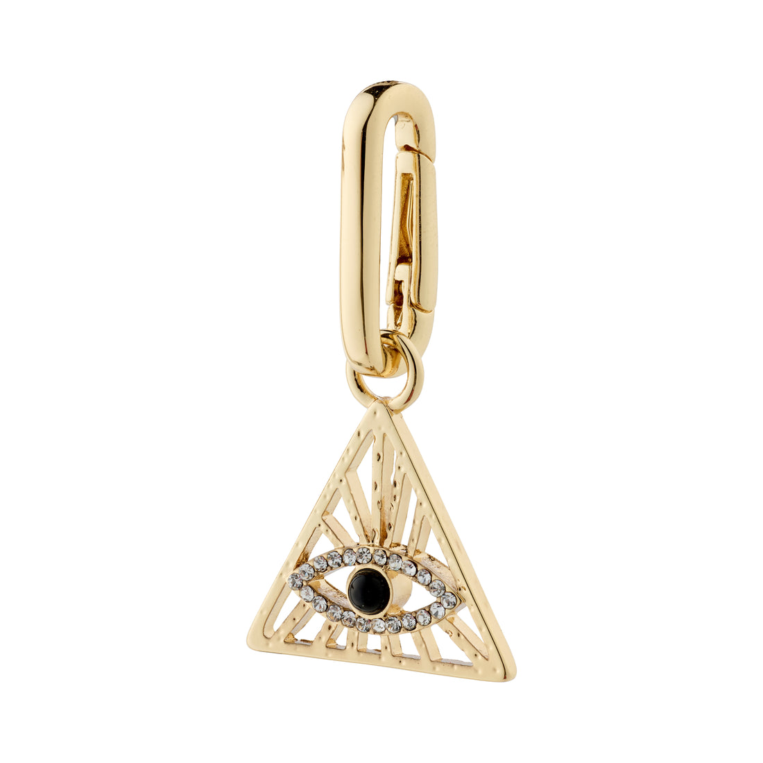 PILGRIM CHARM recycled triangle pendant