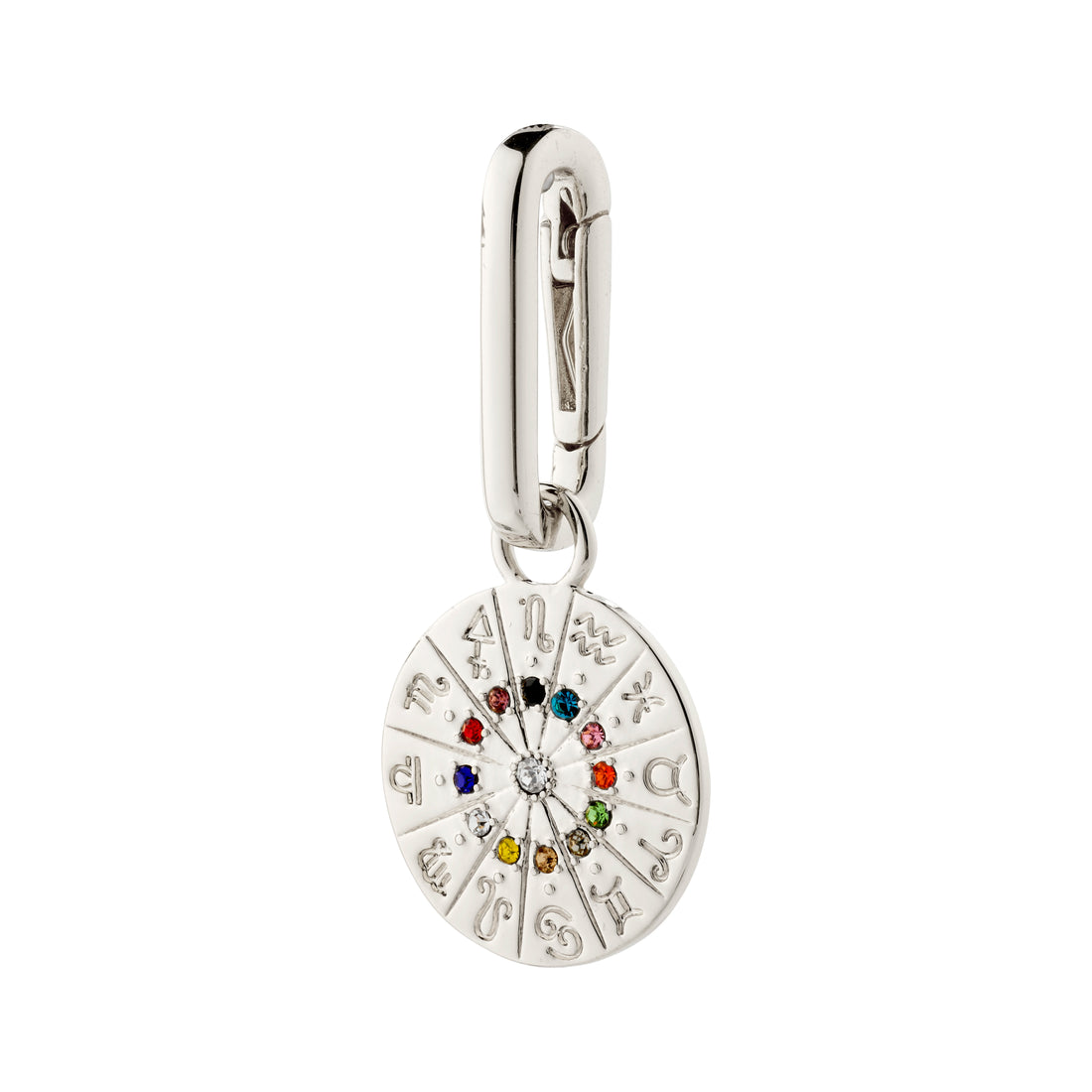 PILGRIM CHARM recycled horoscope pendant