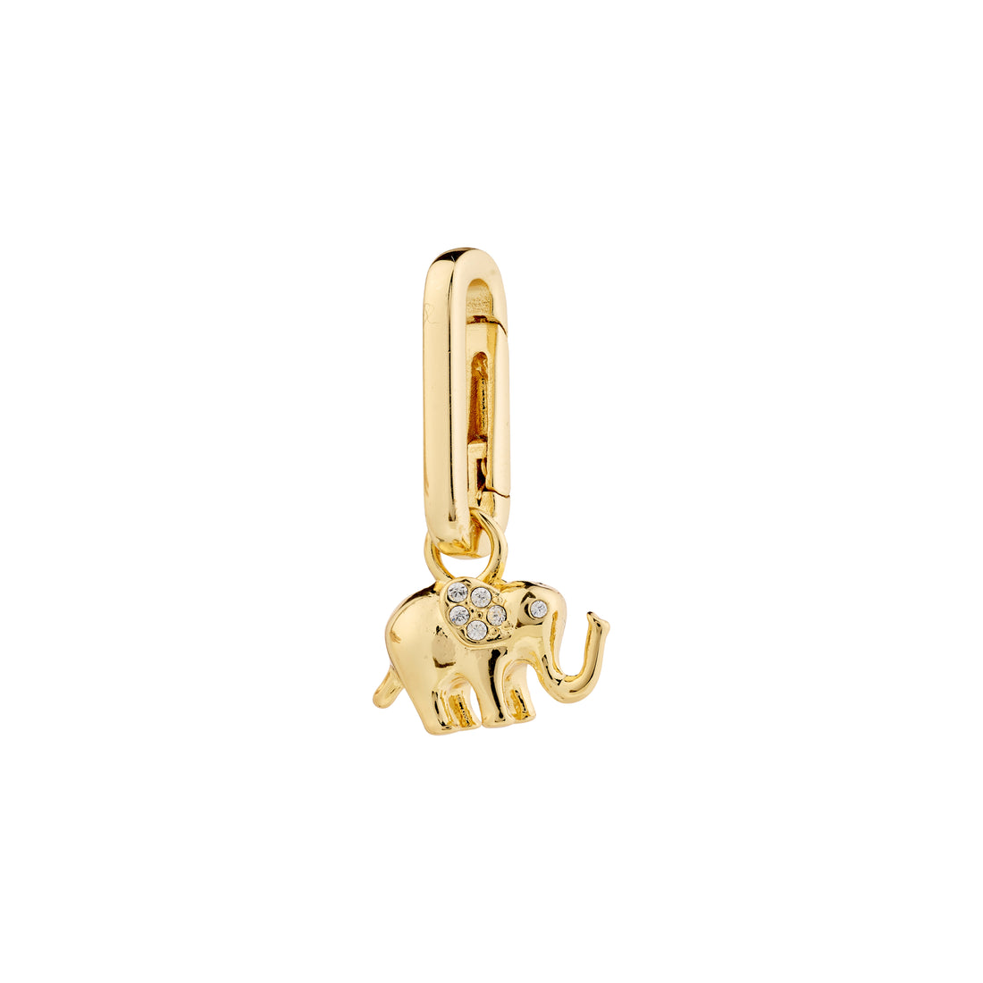 PILGRIM CHARM recycled elephant pendant