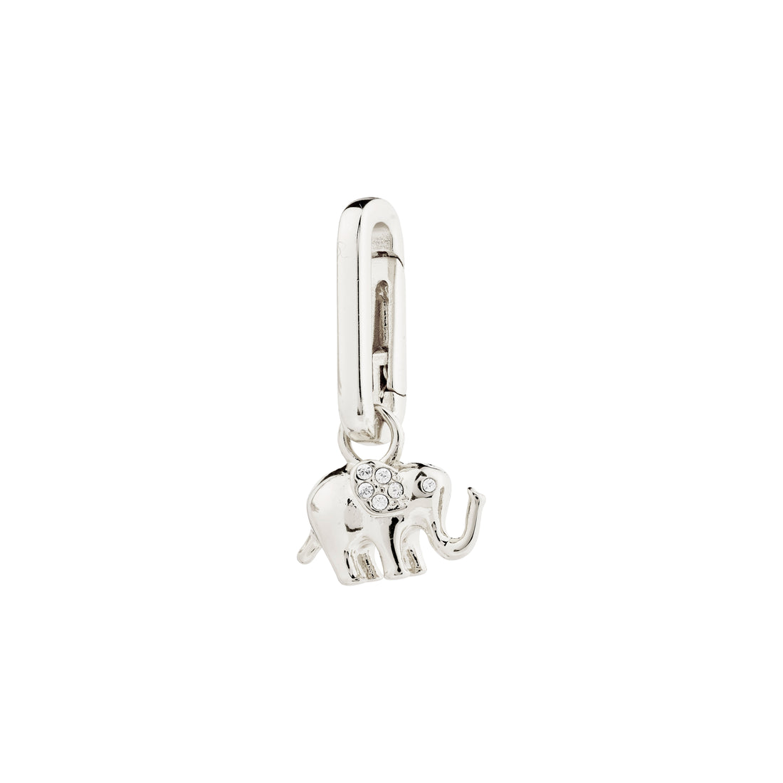 PILGRIM CHARM recycled elephant pendant