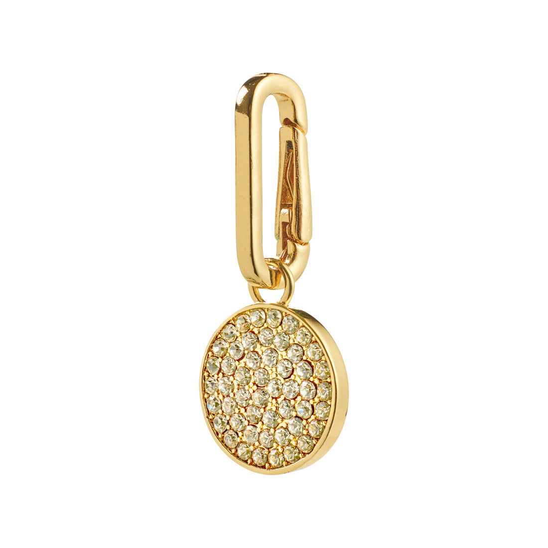 PILGRIM CHARM crystal coin pendant