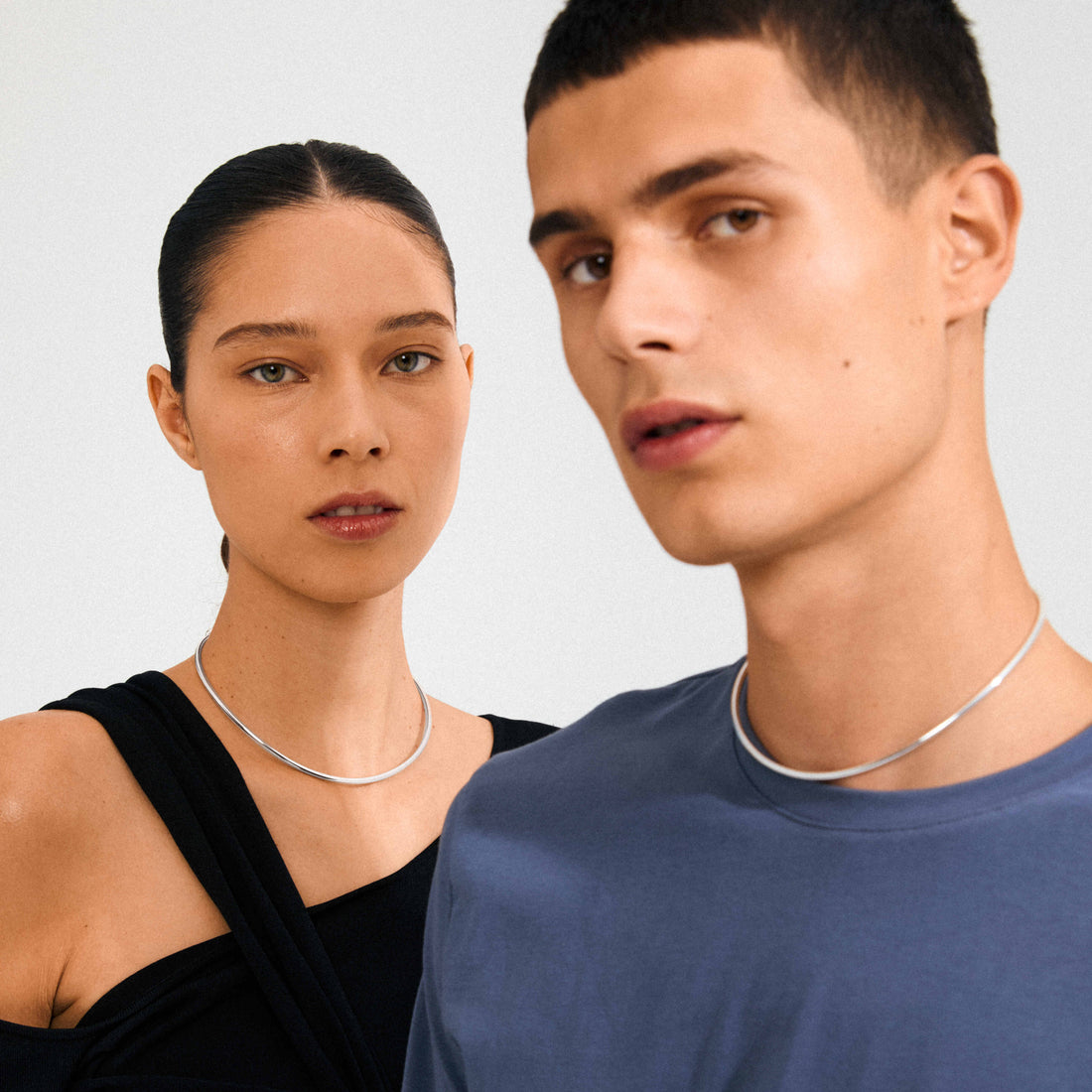 CHARM recycled minimal choker