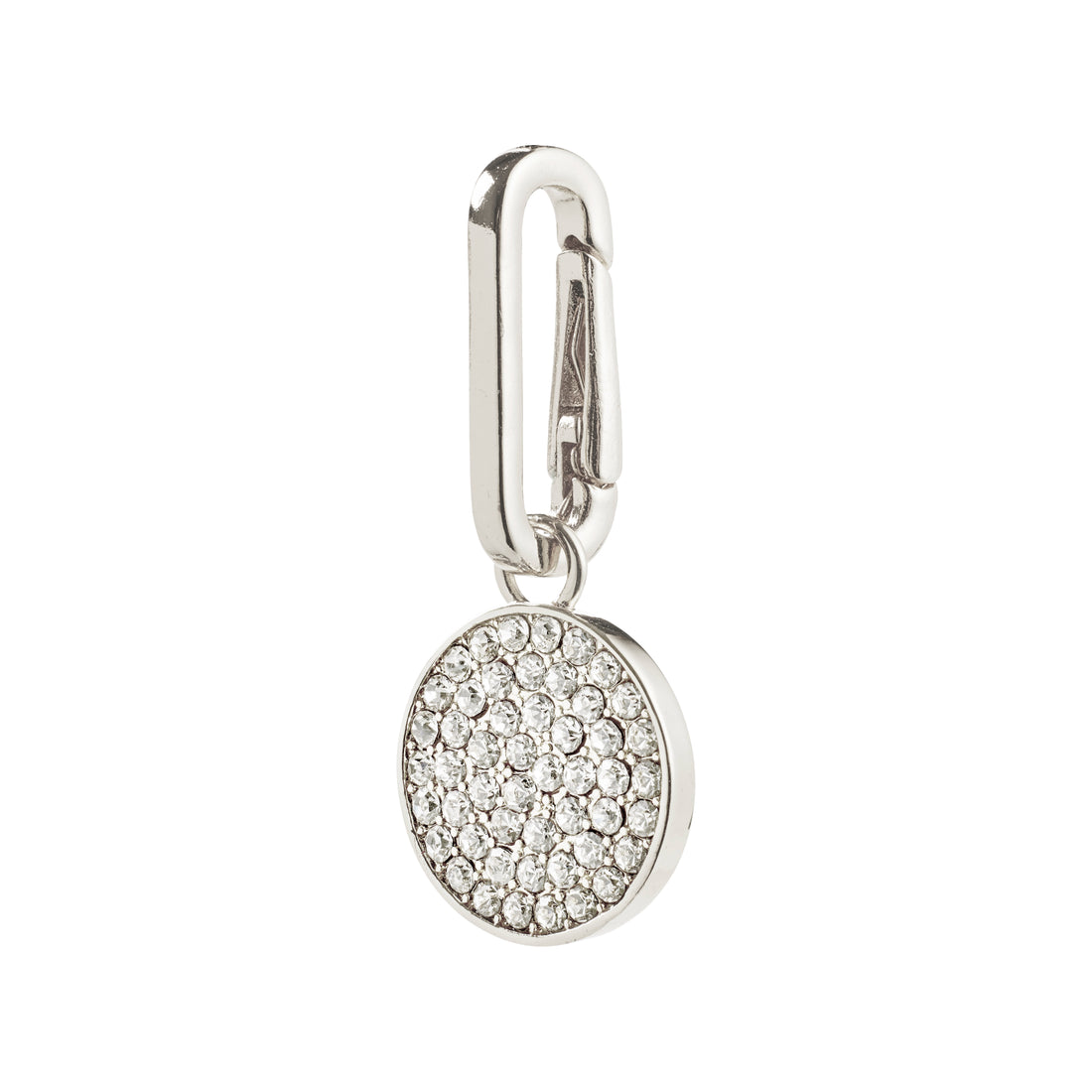 PILGRIM CHARM crystal coin pendant