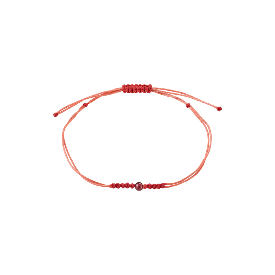 JANVIER bracelet pierre naissance Grenat