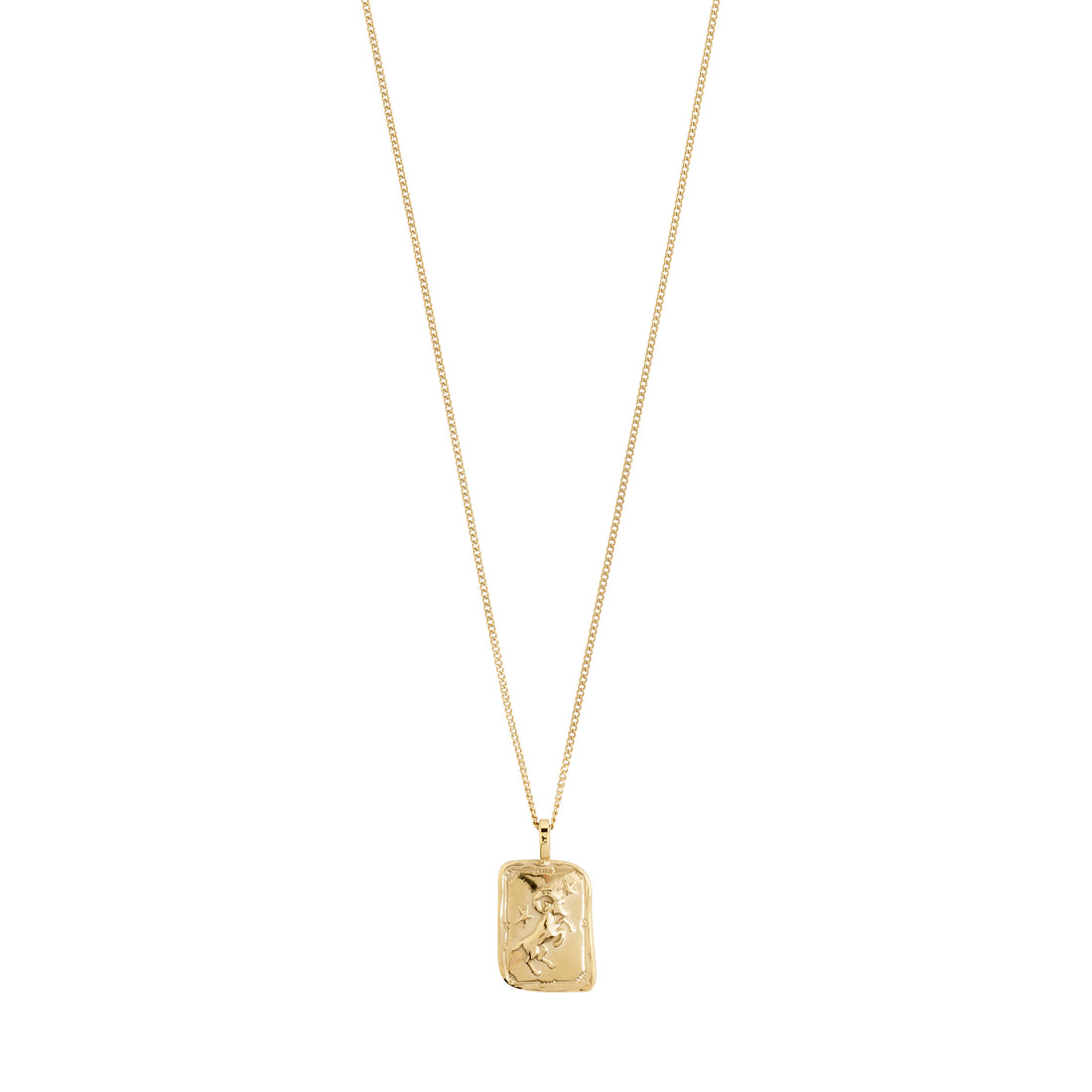 PILGRIM ARIES recycled Zodiac Sign necklace