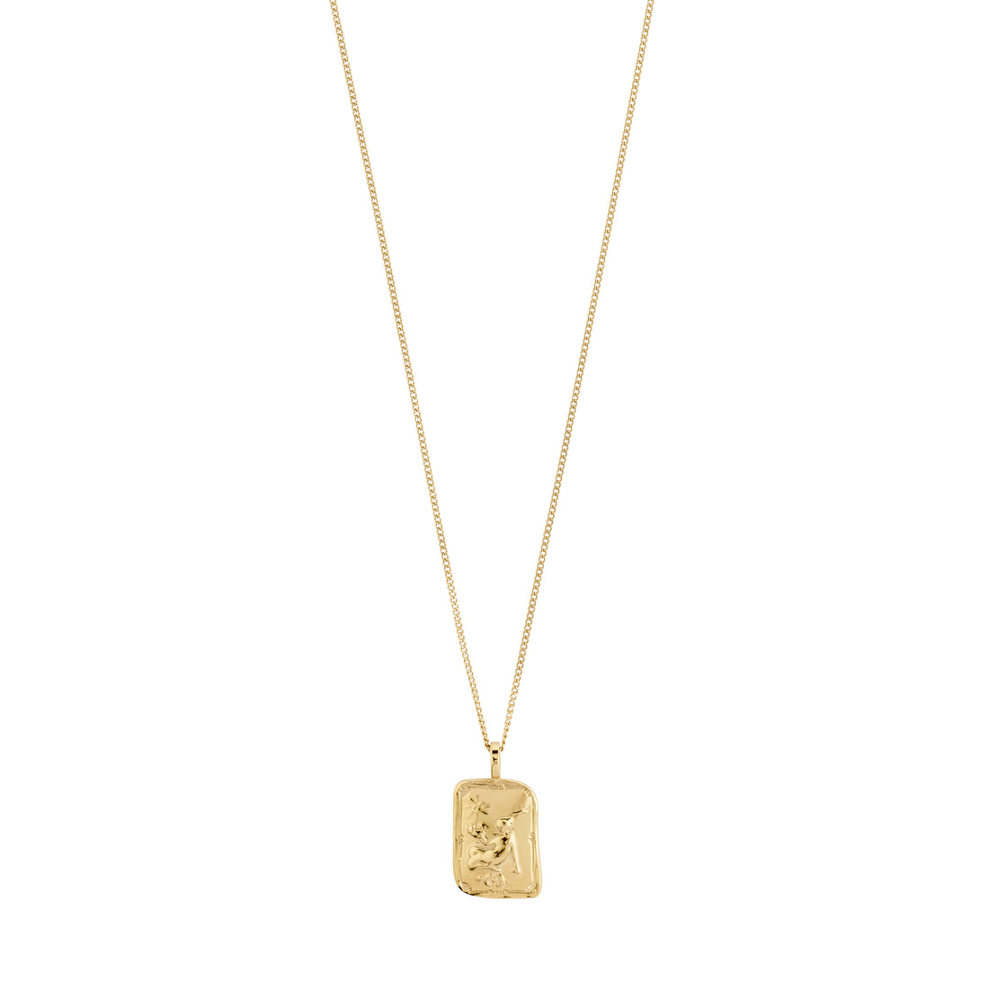 PILGRIM VIRGO recycled Zodiac Sign necklace