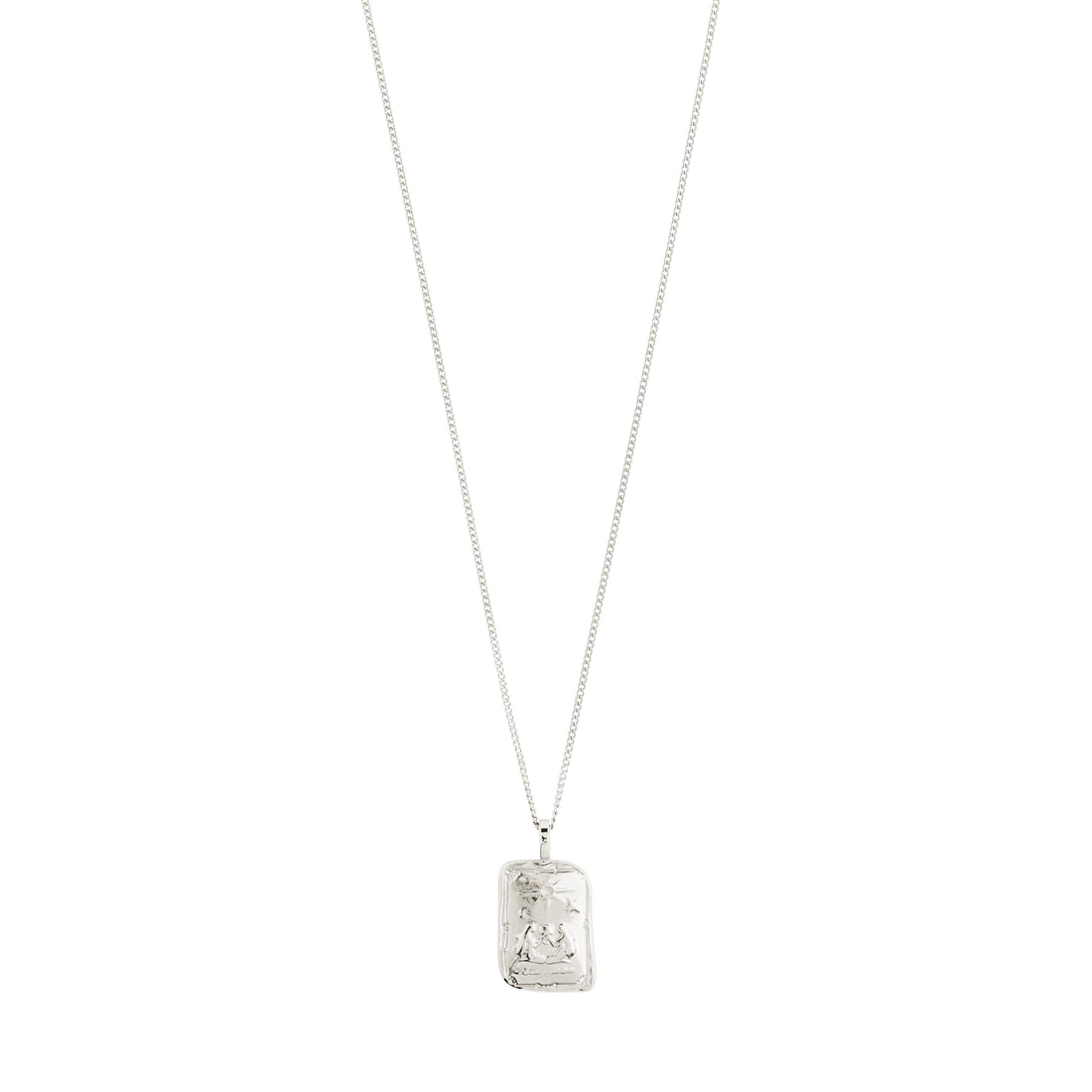 PILGRIM GEMINI recycled Zodiac Sign necklace