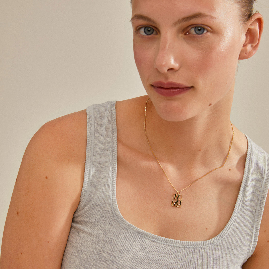 LOVE TAG, Collier MOM recyclé