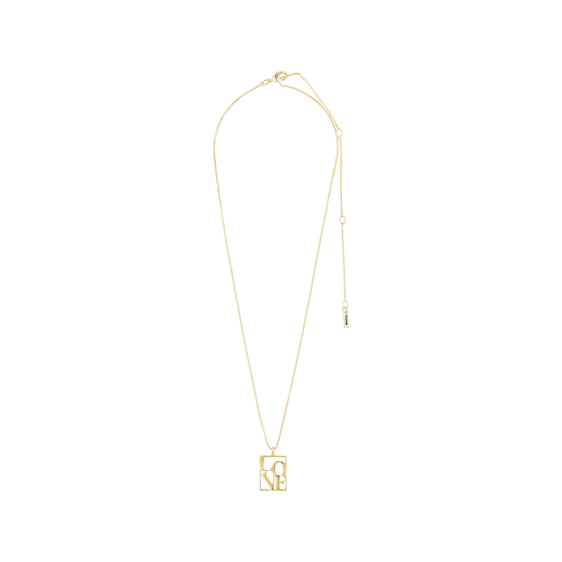 LOVE TAG, collier LOVE recyclé