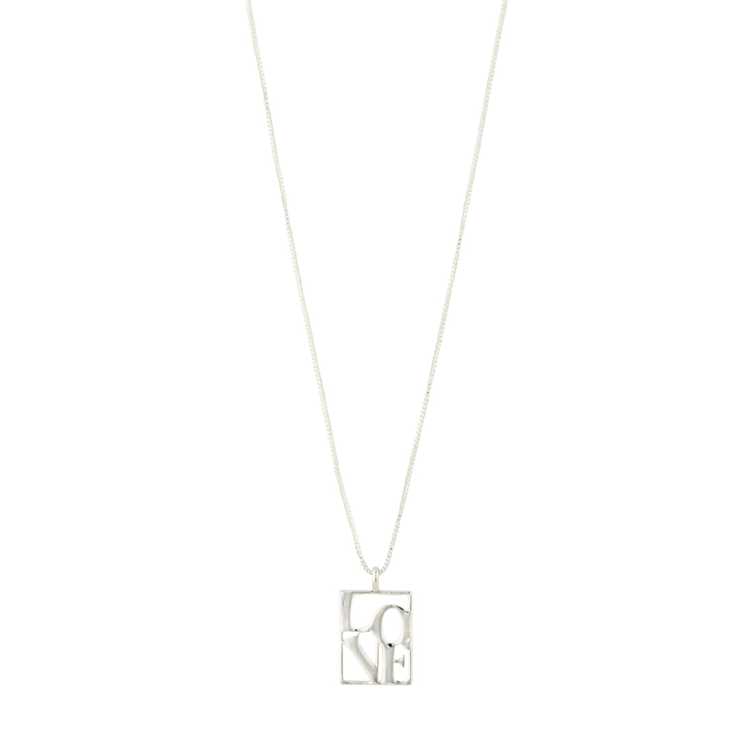 LOVE TAG, collier LOVE recyclé