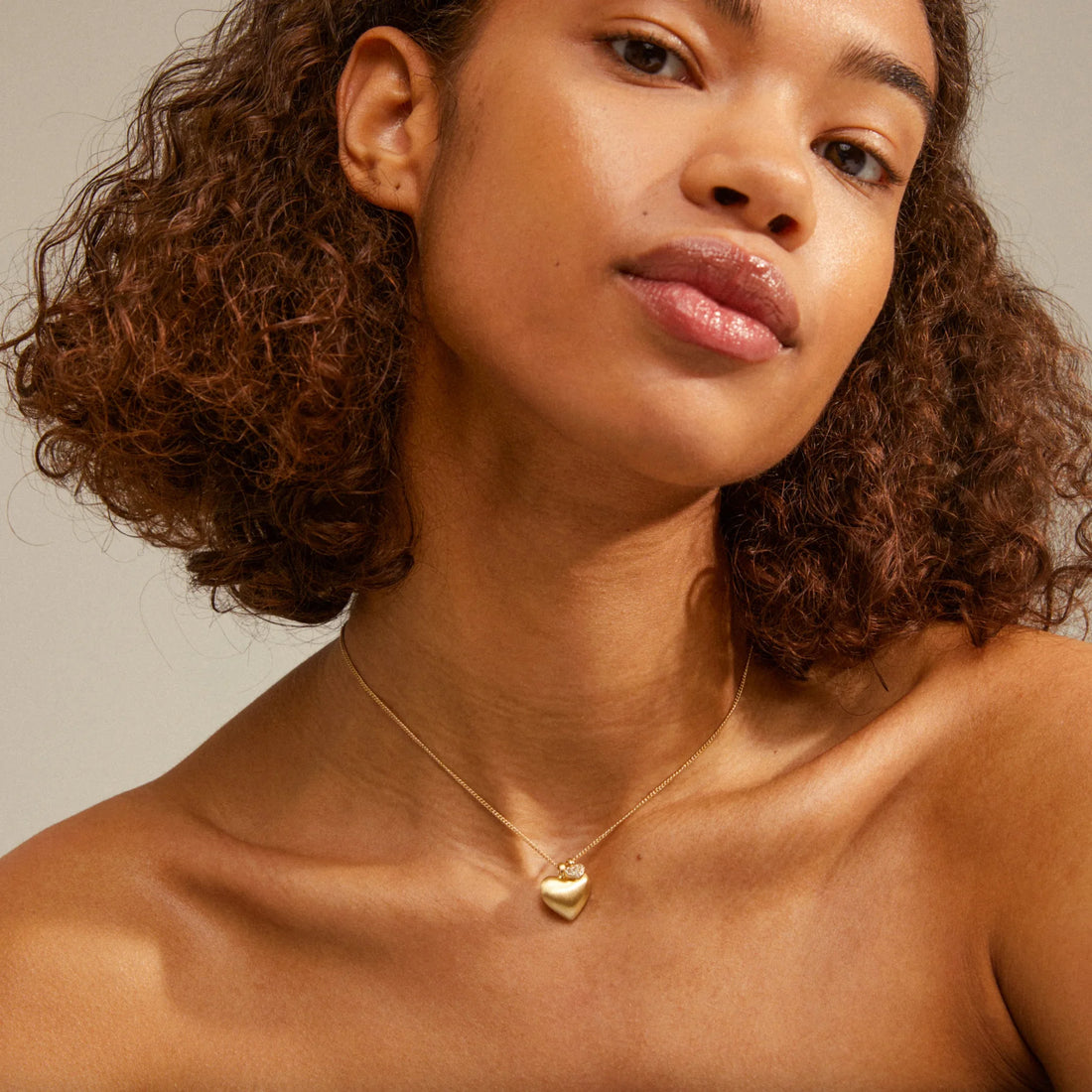 SOPHIA Collier pendentif coeur recyclé