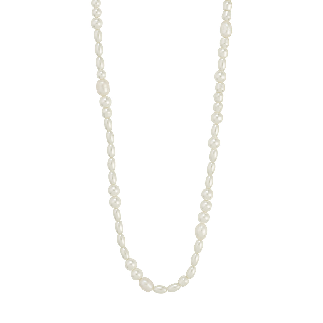 ELLIANA freshwater pearls & glass beads necklace