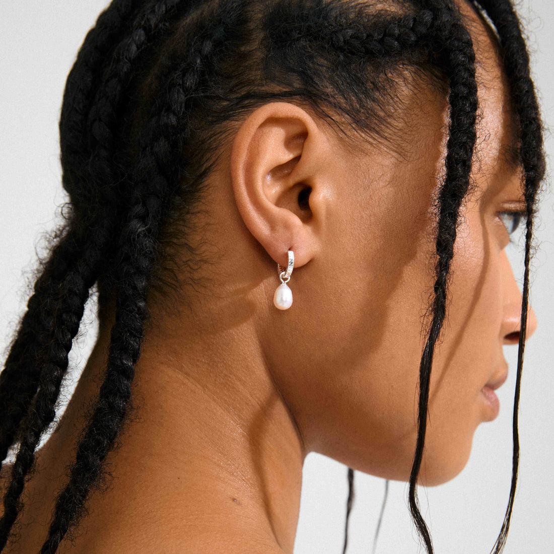 ELLIANA anneaux perle d’eau douce recyclés