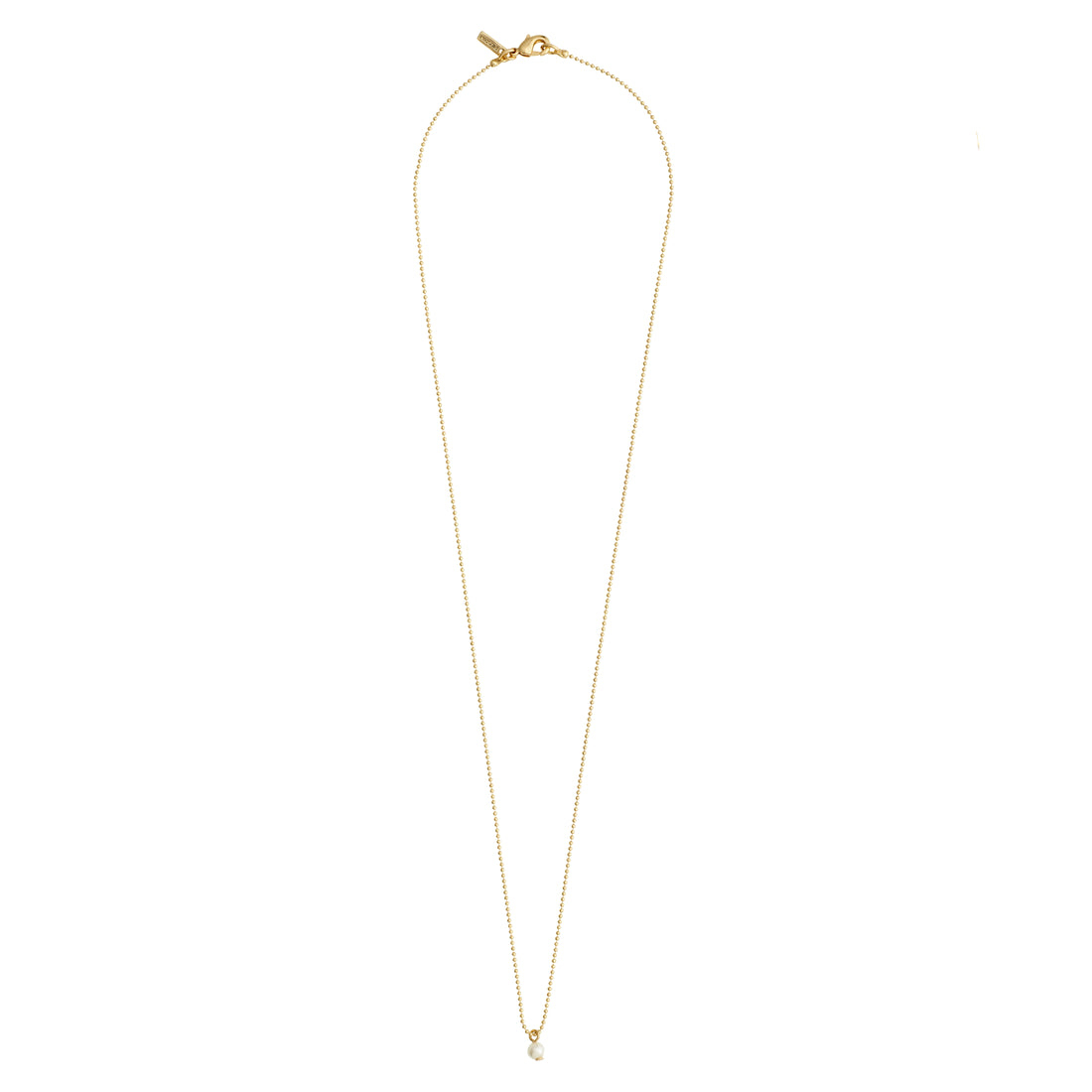 BAKER pearl pendant necklace
