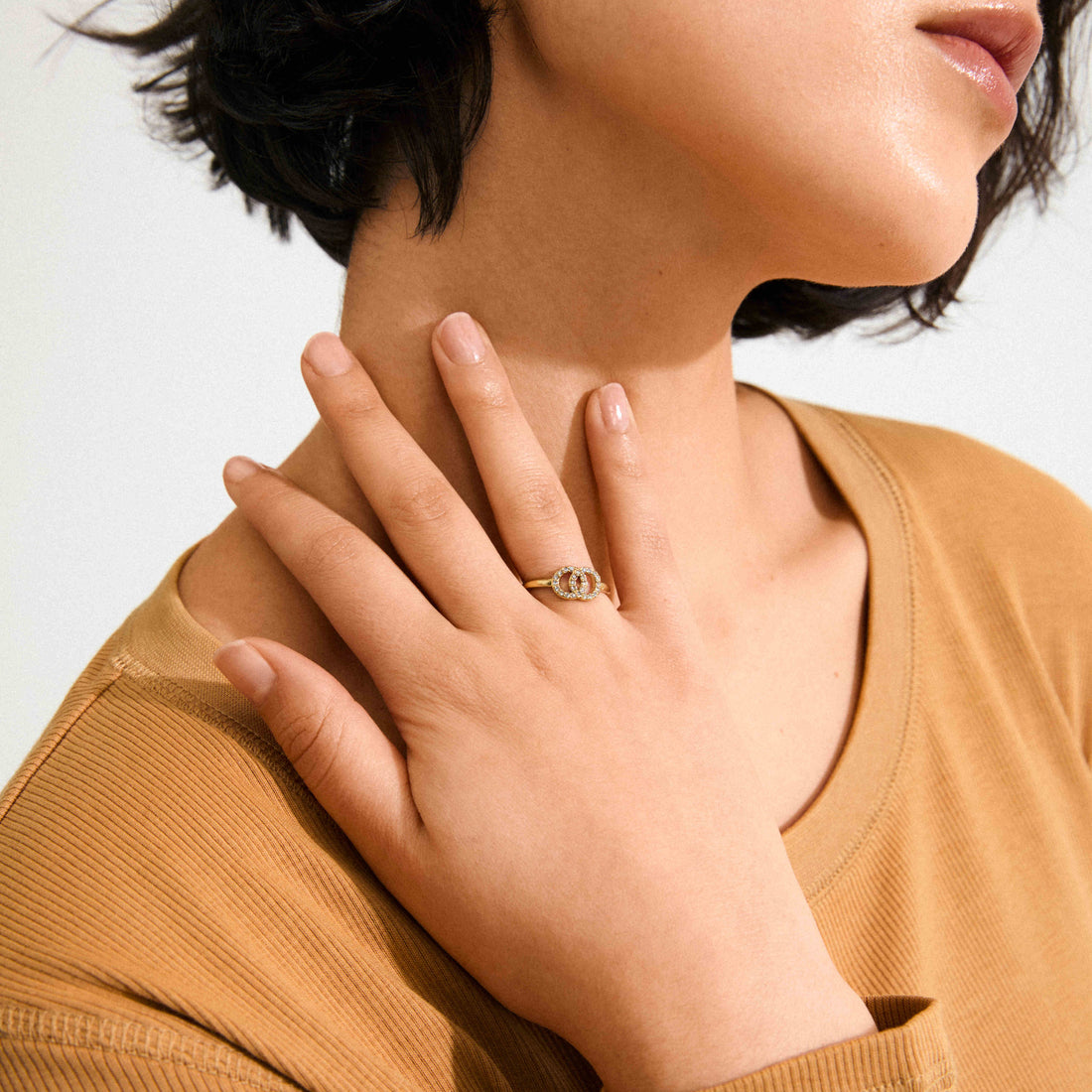 BAGUE LULU HALOS CRIXTAUX RECYCLÉE