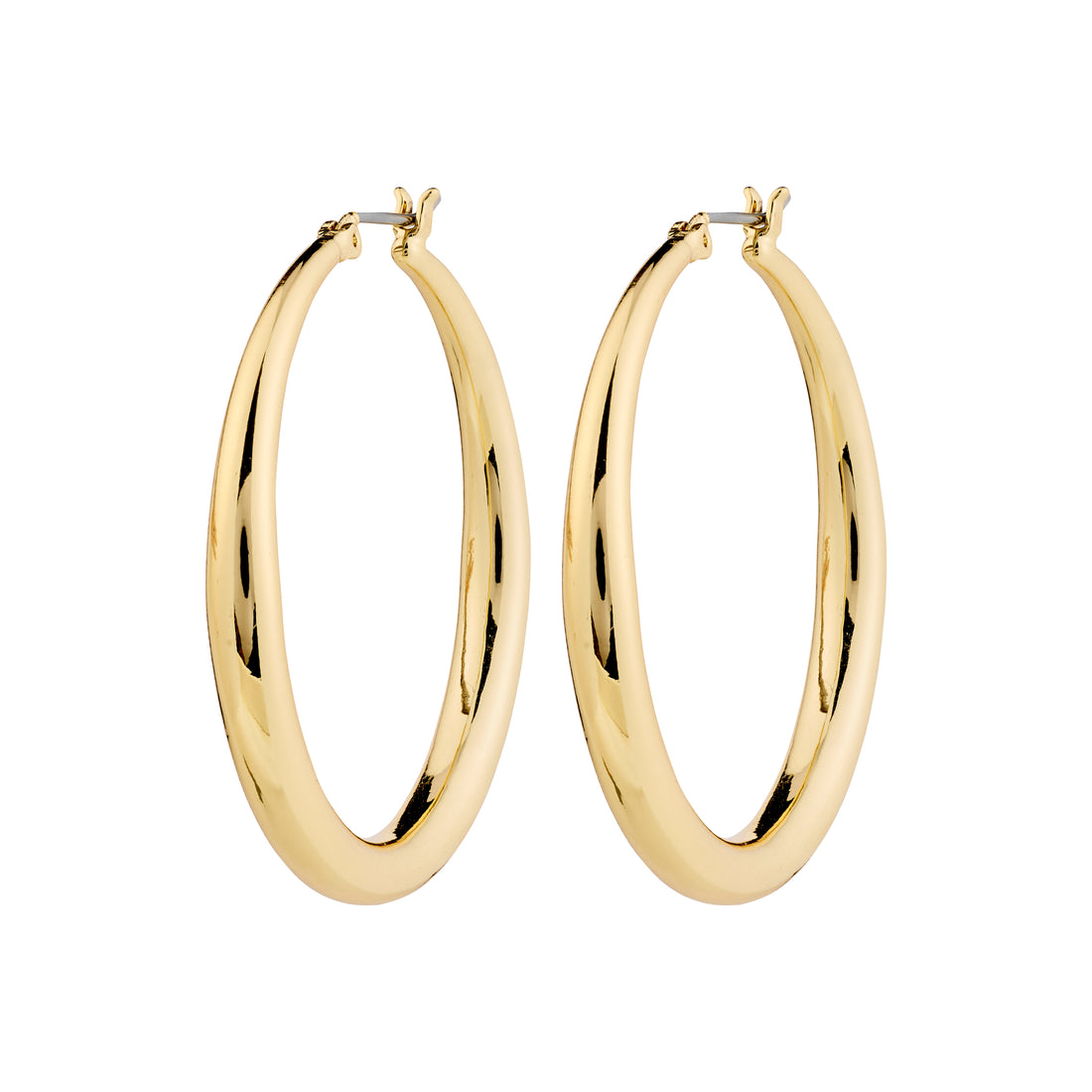PILGRIM JORUN recycled large hoop earrings