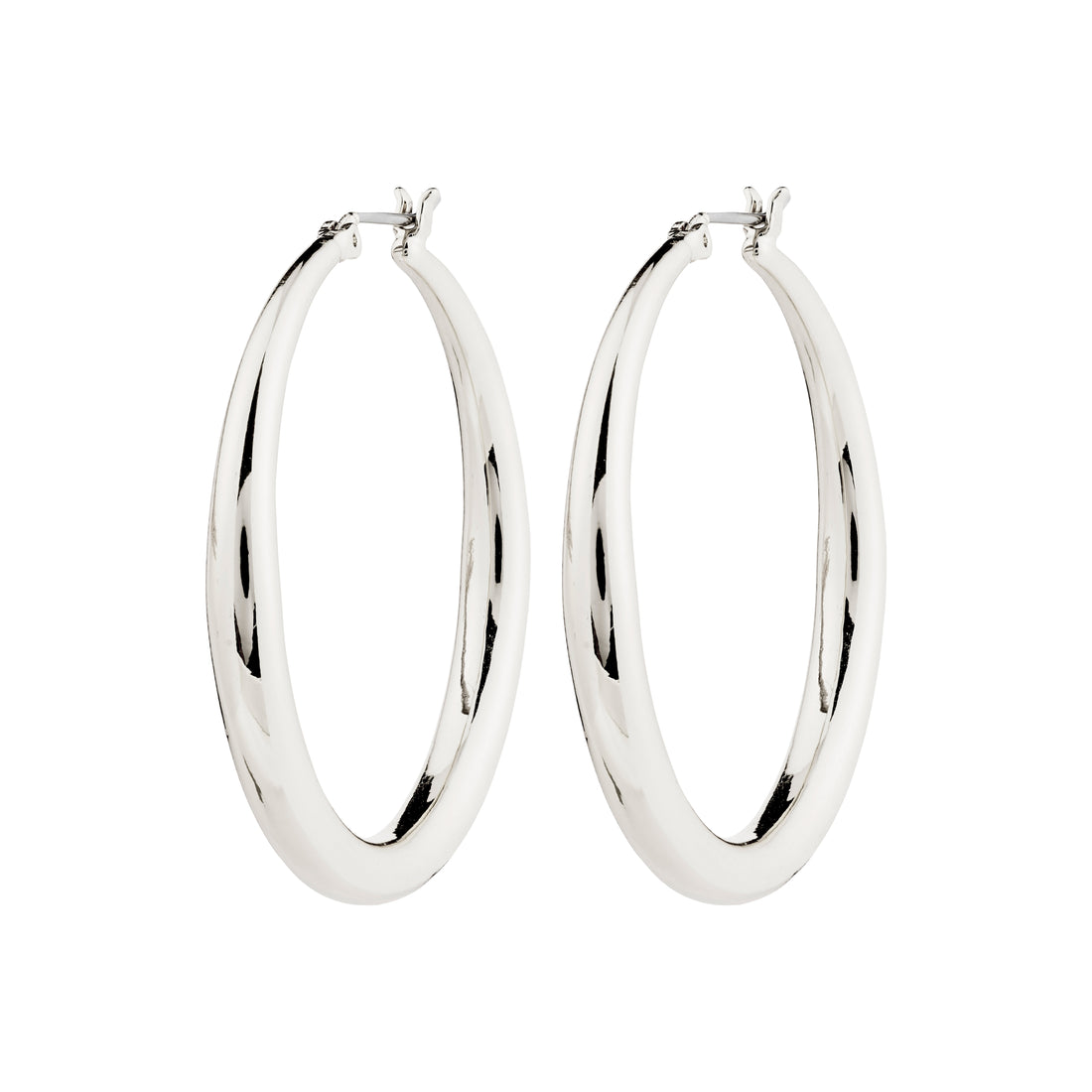 PILGRIM JORUN recycled large hoop earrings