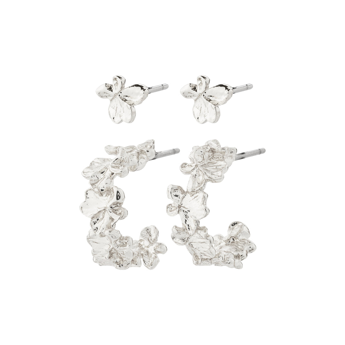 PILGRIM ZHURI earrings 2-in-1 set